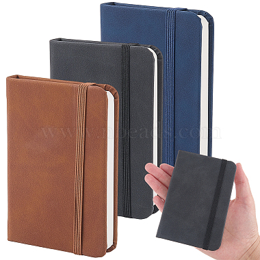3個 3 色の長方形 PU レザー ノート(AJEW-CL0003-36)-1