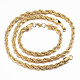 304 нержавеющей стали цепи ожерелья и браслеты(SJEW-L186-01G)-1