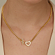 colliers pendentif en laiton pour femmes(JS4808)-3