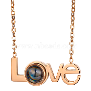 Stainless Steel Pendant Necklaces for Women(FH7875-1)