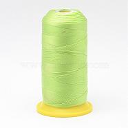 Nylon Sewing Thread, Pale Green, 0.2mm, about 700m/roll(NWIR-N006-01R-0.2mm)