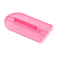 Plastic Pressure Drill Plate, Pressing Accessories Tools, For Diamond Embroidery Craft Kit, Diamond Painting Tools Accessories, Pink, 14.5x8.15x2.4cm(DIY-M019-01C)