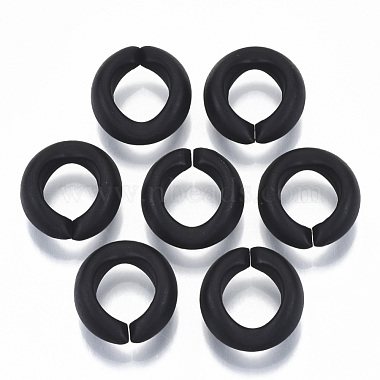 Black Ring Acrylic Quick Link Connectors
