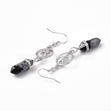 Gemstone Bullet & Dancer Dangle Earrings(EJEW-I276-05P)-4