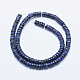 Chapelets de perles en lapis-lazuli naturel(G-E444-23-6mm)-2
