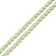 Cadenas de strass Diamante de imitación de bronce(CHC-N017-003B-C01)-2