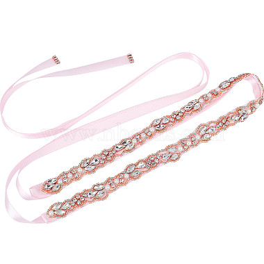 Pink Alloy Chain Belt