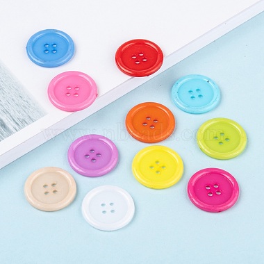 Acrylic Sewing Buttons(BUTT-E076-D-M)-4