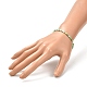 Граненые круглые стеклянные бусины эластичный браслет для девочек-подростков(BJEW-JB07072-01)-5