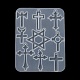 Звезда Давида и крестик кулон своими руками силиконовые формы(SIMO-C012-05)-4