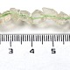 Brins de perles de topaze naturelle brute et brute(G-P528-B02-01)-4