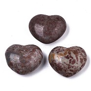 Natural GemStone, Heart Love Stone, Pocket Palm Stone for Reiki Balancing, 20x23x10mm(G-N0326-56F)