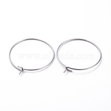 316 хирургическая серьга-кольцо из нержавеющей стали(STAS-J025-01C-P)-2