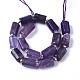 Natural Amethyst Beads Strands(G-S345-8x11-004)-2