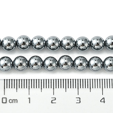Natural Terahertz Stone Beads Strands(G-Z034-B13-03)-5