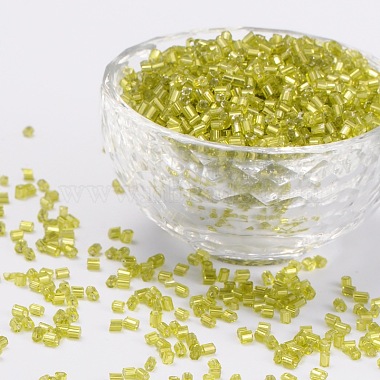 2mm Green Glass Beads