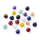 Kissitty 100 шт. 10 цвета бусины из натуральных драгоценных камней(G-KS0001-10)-2