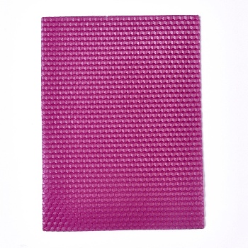 Beeswax Honeycomb Sheets, for Candle Making, Medium Violet Red, 20x15x0.3cm