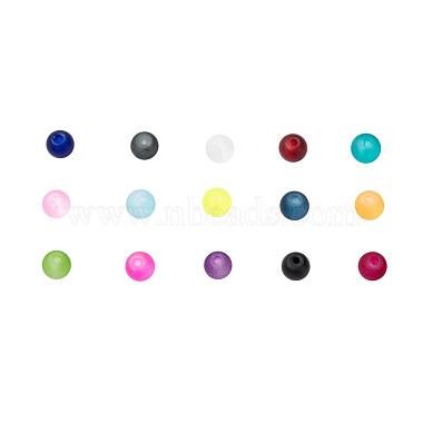 15 farbige transparente Glasperlen(FGLA-JP0001-01-4mm)-2