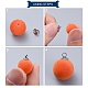 201 Stainless Steel Cup Pearl Peg Bails Pin Pendants(STAS-E030-5)-5