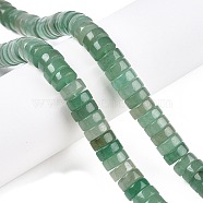 Natural Green Aventurine Beads Strands, Heishi Beads, Disc, 10.5x4.5mm, Hole: 1mm, about 50pcs/strand, 8.46~8.78''(21.5~22.5cm)(G-T138-48)