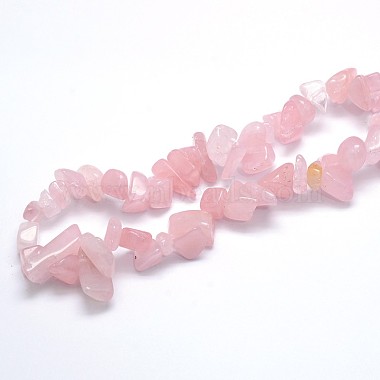 Chapelets de perles en quartz rose naturel(X-G-O049-C-60)-3