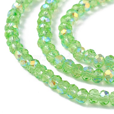 Transparent Electroplate Glass Beads Strands(EGLA-F156-AB05)-3