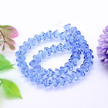Faceted Cone Imitation Austrian Crystal Bead Strands(G-M187-10mm-14A)-2
