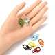 20Pcs Spray Painted Eco-Friendly Alloy Lobster Claw Clasps(PALLOY-YW026-01)-5
