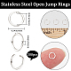 300Pcs 304 Stainless Steel Jump Rings(STAS-BBC0004-98B)-2