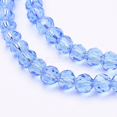 Faceted(32 Facets) Round Glass Beads Strands(X-EGLA-J042-4mm-05)-3