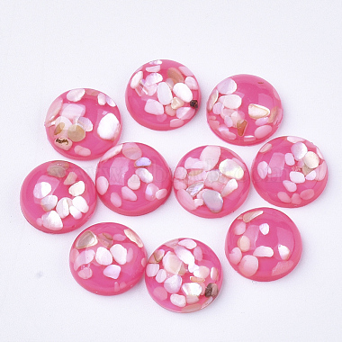 Translucent Resin Cabochons(RESI-S364-44A-M)-2