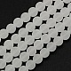 Frosted Natural Gemstone Quartz Crystal Round Beads Strands(G-L093-6mm-04)-1