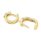 Rack Plating Brass Hoop Earrings with Cubic Zirconia(EJEW-M227-02G)-2