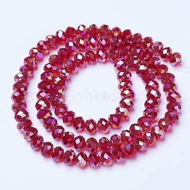 Electroplate Glass Beads Strands(EGLA-A034-T3mm-B07)-2