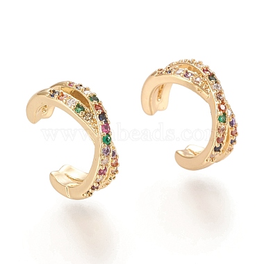 Colorful Cubic Zirconia Earrings