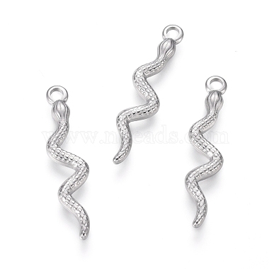 Stainless Steel Color Snake Stainless Steel Pendants