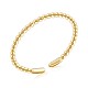 925 шариковая цепочка из стерлингового серебра в форме открытого манжетного кольца для женщин(JR870A)-1