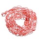 Cherry Quartz Glass Beads Strands(G-P497-01A-10)-3