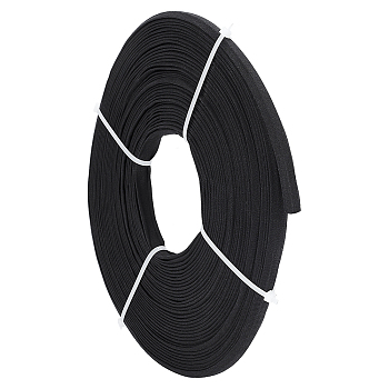 PP & PE Boning, Horsehair Braid Crinoline, for Sewing Wedding Dress Fabric, DIY Sewing Supplies, Black, 14x2mm