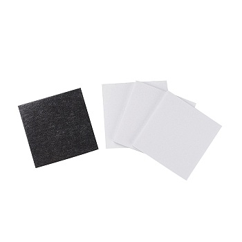 Sponge EVA Sheet Foam Paper Sets, With Double Adhesive Back, Antiskid, Square, Mixed Color, 40x40x2mm, 2 colors, 100pcs/color, 200pcs/set