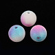 Perles en plastique floquées(KY-Q056-024C)-2