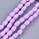 Spray Painted Non-magnetic Synthetic Hematite Beads Strands(G-T116-17-09)-1