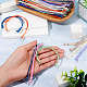 10Pcs Waxed Polyester Cord Bracelets Making(AJEW-TAC00108)-5