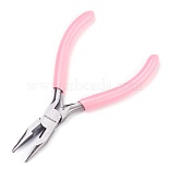 Pink Carbon Steel Chain Nose Pliers(PT-L007-02)