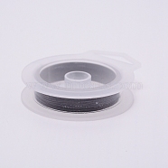 3 Strands Copper Craft Wire, Long-Lasting Plated, Gunmetal, 0.3mm, about 80m/roll(CWIR-WH0005-0.3mm-B)