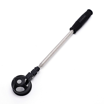 Stainless Steel Extension-type Plastic Golf Ball Pick Up Club Tool, Black, 412~2000x59x46mm, Inner Diameter: 48.5mm