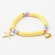 Handmade Polymer Clay Heishi Beads Stretch Bracelets(BJEW-JB0001-CPQ)-5