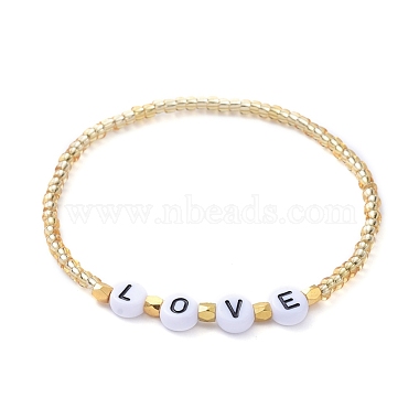 Gold Seed Beads Bracelets