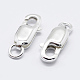 925 Sterling Silver Lobster Claw Clasps(STER-K167-075A-S)-1